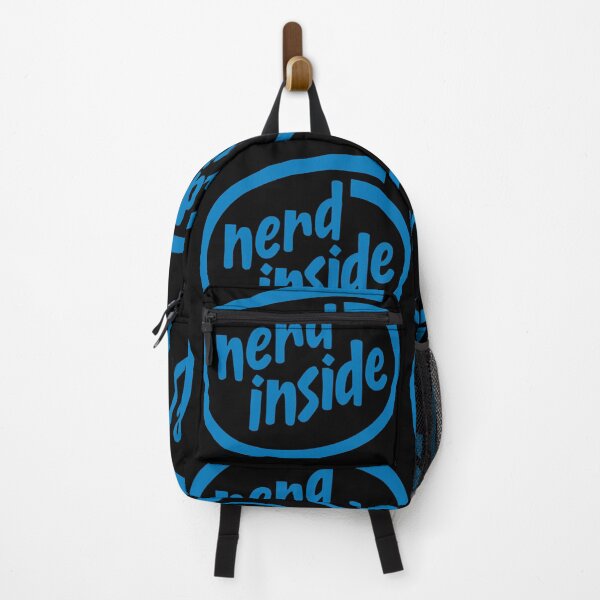 Item preview, Funny Nerdy Nerd Inside Computer Geek Programmer Blue Text designed and sold by MathWare MathClips.