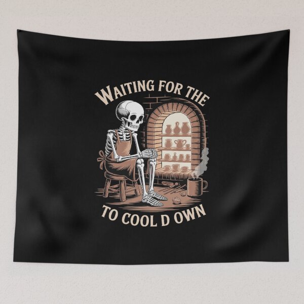 Item preview, Waiting for The Kiln to Cool Down Funny Ceramic Artist designed and sold by skanderio.