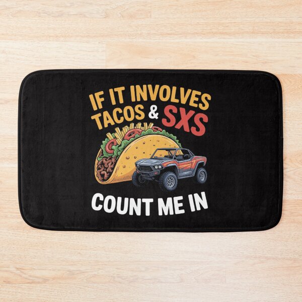 Item preview, Tacos & SxS Four Wheeler Quad Off-Roading UTV ATV Food Lover designed and sold by berniceschm.