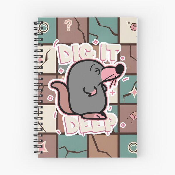 Item preview, mole dig it deep designed and sold by Taridesign.