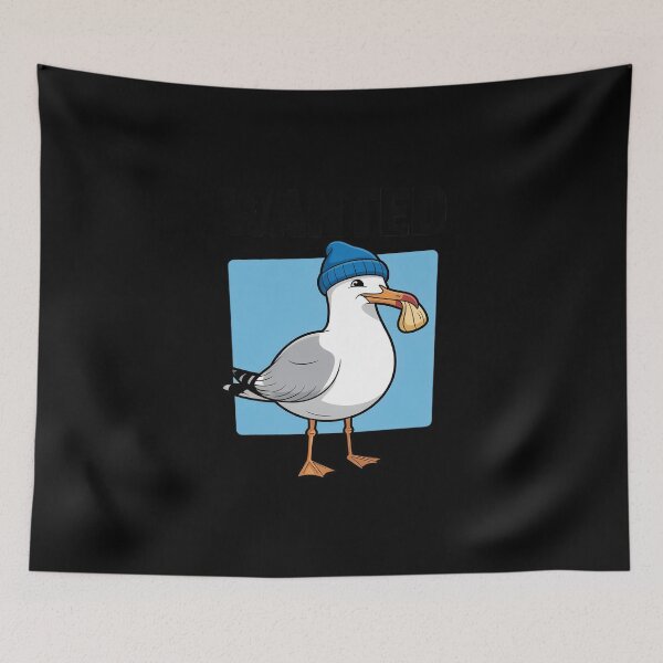 Item preview, Wanted Seagull East Frisian North Sea designed and sold by skanderio.