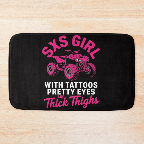 Item preview, SXS UTV Life Tattoos Pretty Eyes Thick Thighs designed and sold by berniceschm.