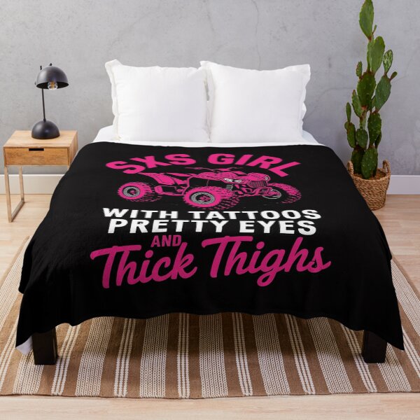 Item preview, SXS UTV Life Tattoos Pretty Eyes Thick Thighs designed and sold by berniceschm.