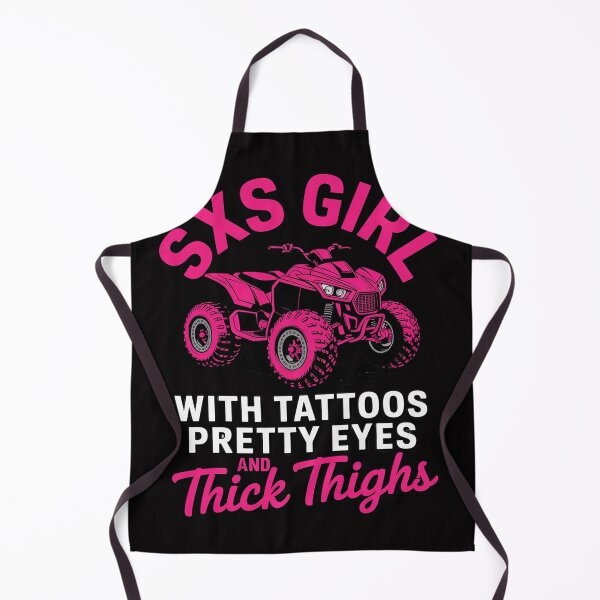 Item preview, SXS UTV Life Tattoos Pretty Eyes Thick Thighs designed and sold by berniceschm.