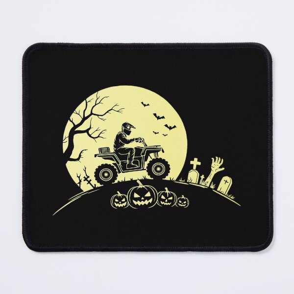 Item preview, Spooky Halloween ATV Riding Full Moon Quad Bike Four Wheeler designed and sold by berniceschm.