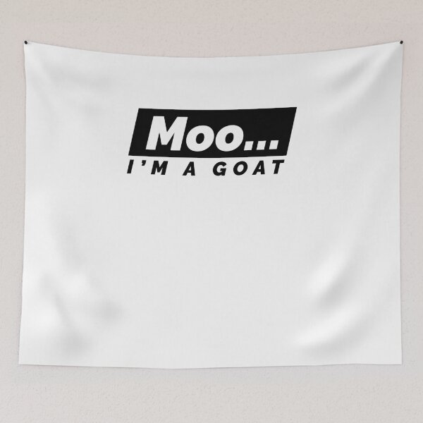 Item preview, Moo I'M A Goat V4 designed and sold by TeeTimeGuys.