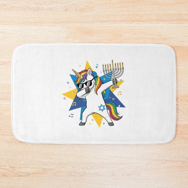 Item preview, Dabbing Unicorn Hanukkah designed and sold by Extruser84.
