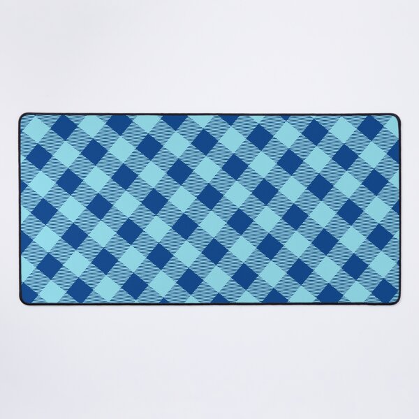 Item preview, Blue Checkered Plaid Gingham - Abstract Geometric Shape Pattern - Anniversary Gifts designed and sold by RoyalStarsPatts.