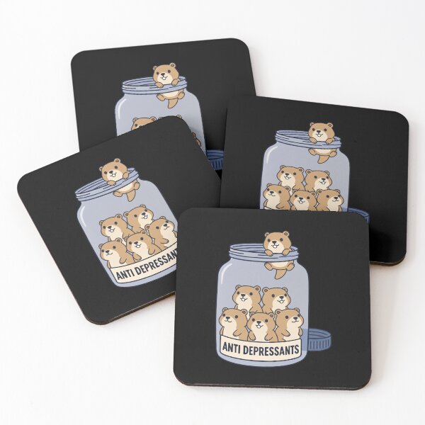 Item preview, Funny Groundhog Anti Depressant Jar Animal Lover Boys Girls Kids designed and sold by rafaeltto.
