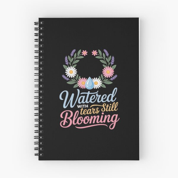 Item preview, Watered with Tears Still Blooming Grief Support designed and sold by skanderio.