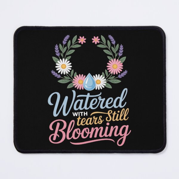 Item preview, Watered with Tears Still Blooming Grief Support designed and sold by skanderio.