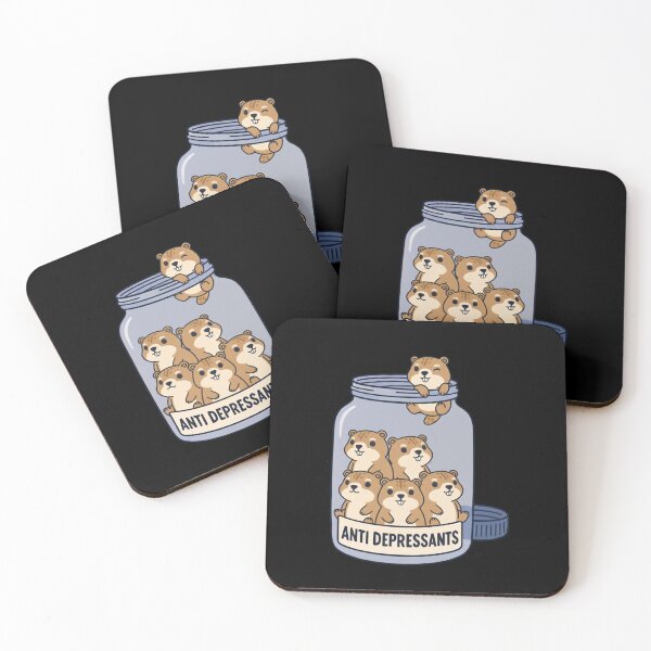 Item preview, Funny Groundhog Anti Depressant Jar Animal Lover Boys Girls Kids designed and sold by rafaeltto.