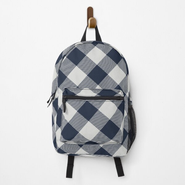 Item preview, White Black Checks Plaid Gingham - Abstract Geometric Shape Pattern - Anniversary Gifts For Her designed and sold by RoyalStarsPatts.