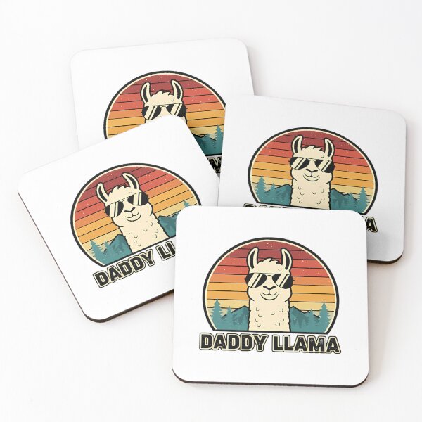 Item preview, Vintage Daddy Llama Father's Day designed and sold by Extruser84.