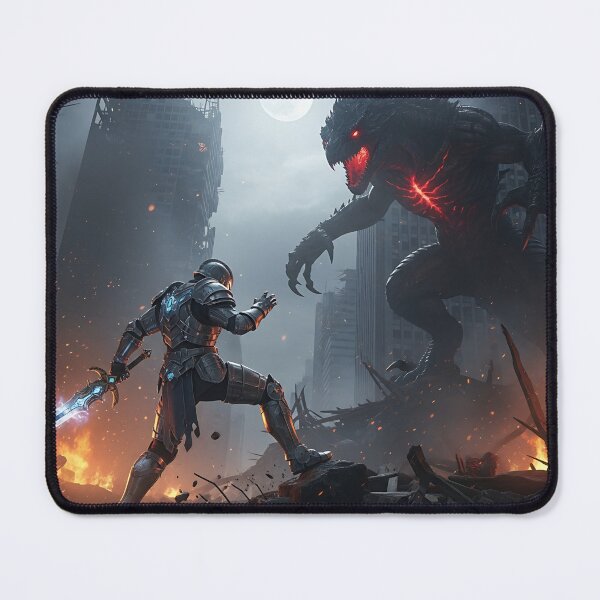 Item preview, Epic battle between armored hero designed and sold by JOTAMIKE.