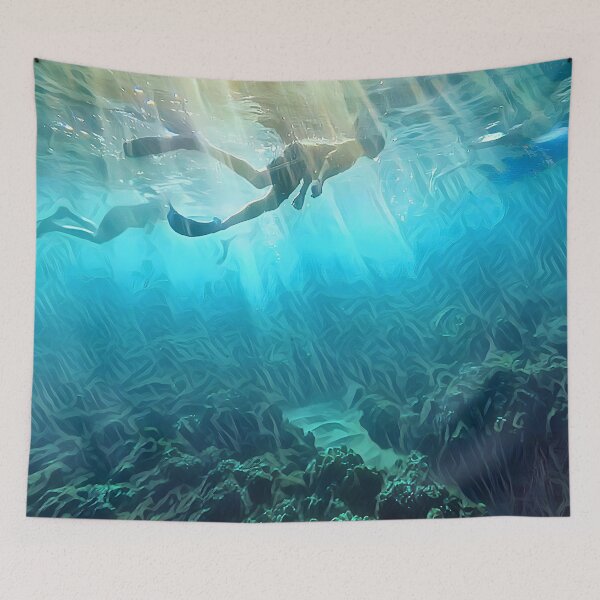 Item preview, Snorkel Sunrays  designed and sold by Scurvy Dawg Design.