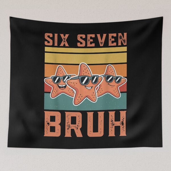 Item preview, Six Seven 67 Bruh Starfish 6 7 Meme Funny Cool Sunglasses designed and sold by LashondaGreen89.