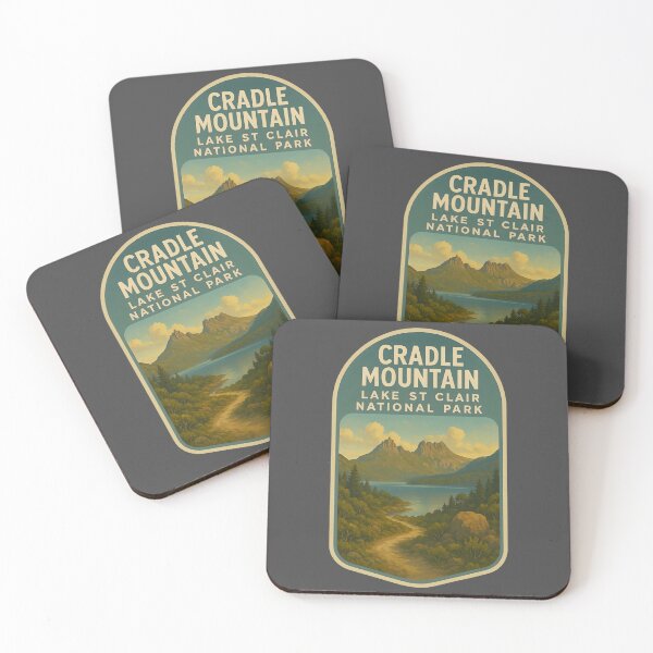 Item preview, Australian National Parks Vintage Prints: Cradle Mountain designed and sold by PinUpPizzazz.