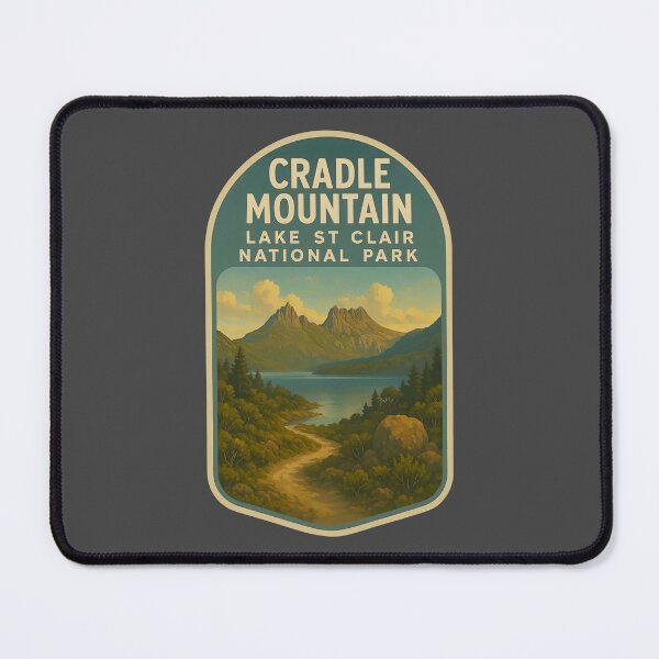Item preview, Australian National Parks Vintage Prints: Cradle Mountain designed and sold by PinUpPizzazz.