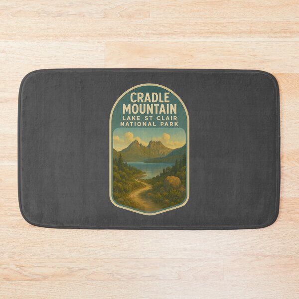 Item preview, Australian National Parks Vintage Prints: Cradle Mountain designed and sold by PinUpPizzazz.