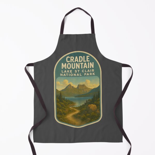 Item preview, Australian National Parks Vintage Prints: Cradle Mountain designed and sold by PinUpPizzazz.