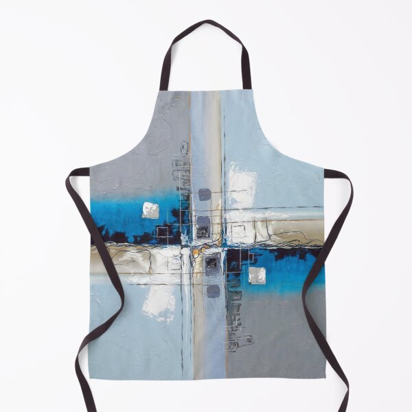 Item preview, Modern Abstract Blue Gray Geometric Design designed and sold by Ed & Harmony.