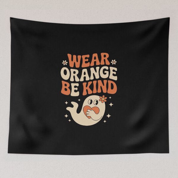 Item preview, Wear Orange Be Kind Unity Day Ghost Anti Bullying Halloween designed and sold by imsamaharem.