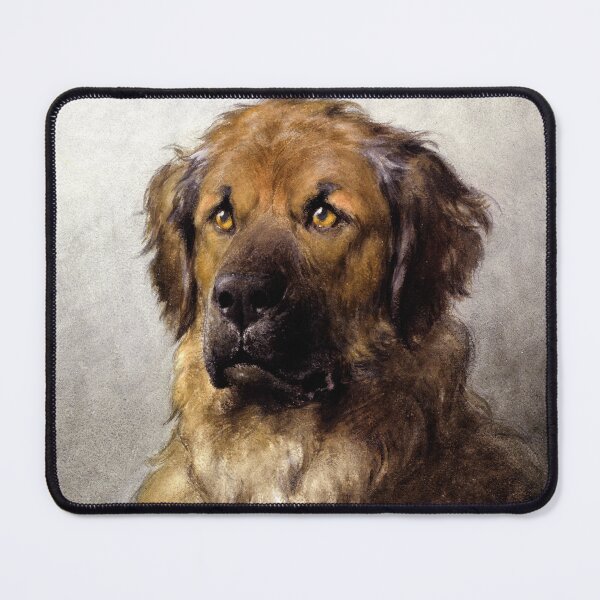 Item preview, Head of a Leonberger (c.1880–c.1892) drawing by Otto Eerelman. designed and sold by AngyDesigns49.