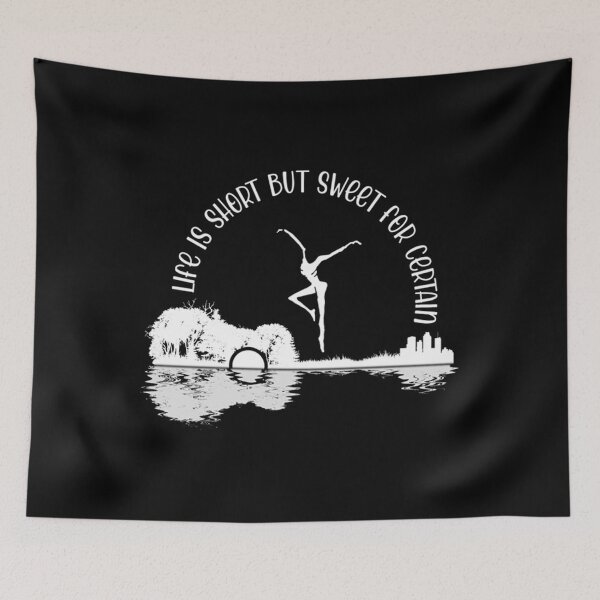Item preview, Life Is Short But Sweet For Certain Dave Guitar designed and sold by LeoMilas.