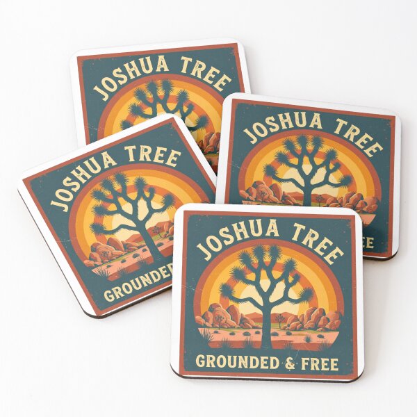 Artikelvorschau, Joshua Tree Grounded & Free T-Shirt | Aktive Kleidung für den Wüsten-Lifestyle | Geschenk für Naturliebhaber, Wanderer und Yoga-Fans entworfen und verkauft von FitEnvy.
