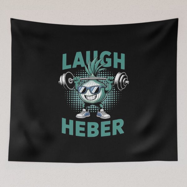 Item preview, Weight Training LAUCH Heber Gym Funny Weightlifter designed and sold by imsamaharem.