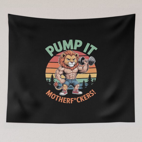 Item preview, Weight Training Pump IT MADAFAKAS Funny Gym Lover designed and sold by imsamaharem.