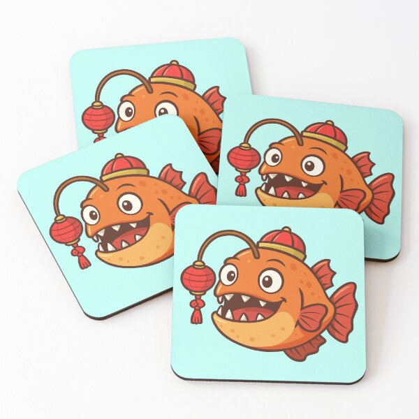 Item preview, Lunar New Year Angler Fish designed and sold by Ghost on Toast.