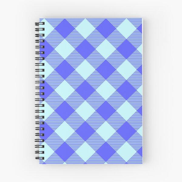 Item preview, Blue Striped Gingham Plaid - Abstract Geometric Shape Pattern - Birthday Gift Ideas designed and sold by RoyalStarsPatts.
