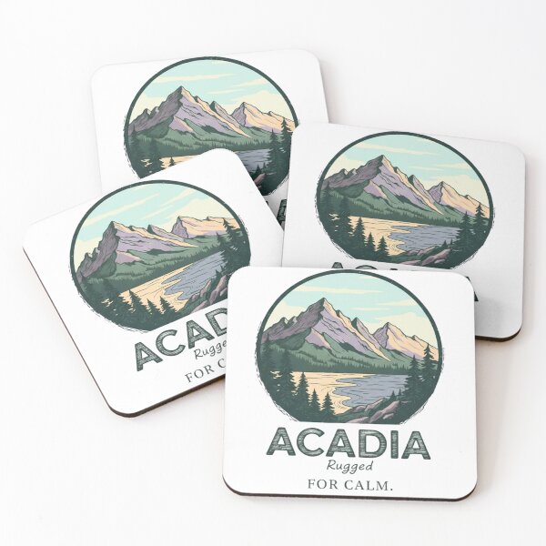 Item preview, Acadia National Park Maine T-Shirt | Rugged Calm Home | Coastal Park Lover Gift designed and sold by FitEnvy.