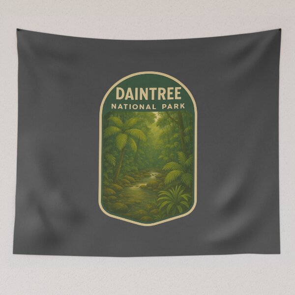 Item preview, Australian National Parks Vintage Prints: Daintree  designed and sold by PinUpPizzazz.