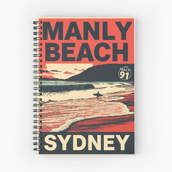 Item preview, Manly Beach Sydney designed and sold by PamLeeDesign.