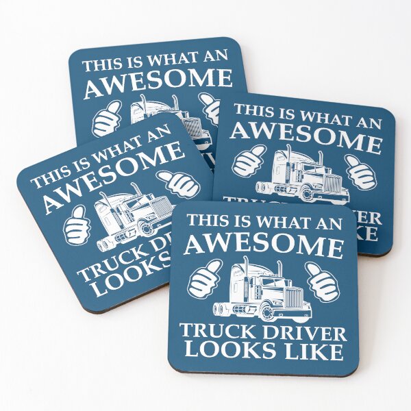 Item preview, This Is What An Awesome Truck Driver Looks Like. Gift for Truck Drivers. designed and sold by DesignHouse07.