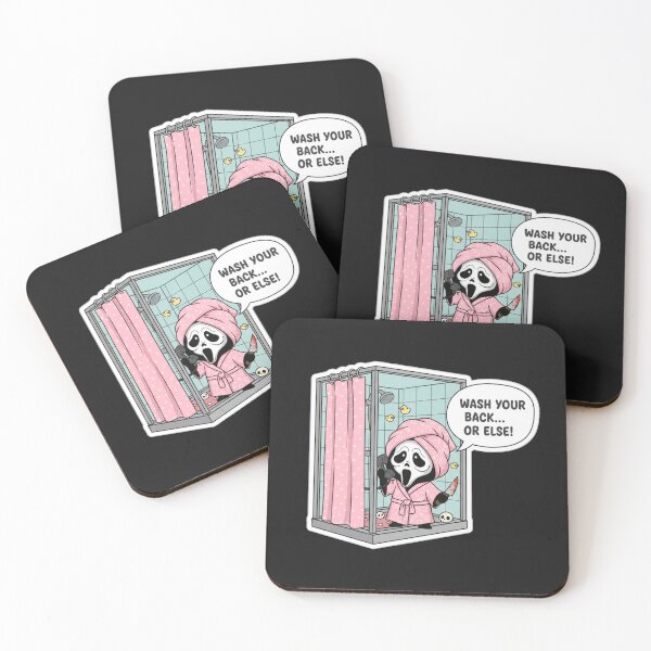 Item preview, Adorable Ghost in the Shower: Wash Your Back! designed and sold by KaiserBA.