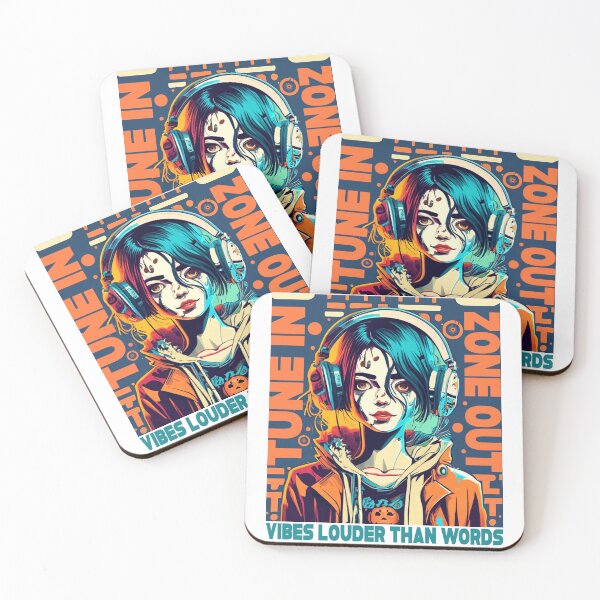 Item preview,  Tune in - Zone out - Vibes louder than words designed and sold by Concept-Hub.