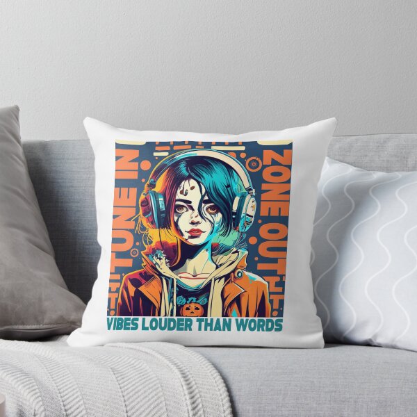 Item preview,  Tune in - Zone out - Vibes louder than words designed and sold by Concept-Hub.