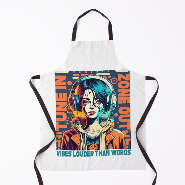 Item preview, Tune in - Zone out - Vibes louder than words designed and sold by Concept-Hub.