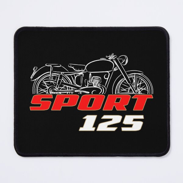 Item preview, Motorcycle Moto Morini 125 Sport 1952-1953, biker designed and sold by ThrottleArts.