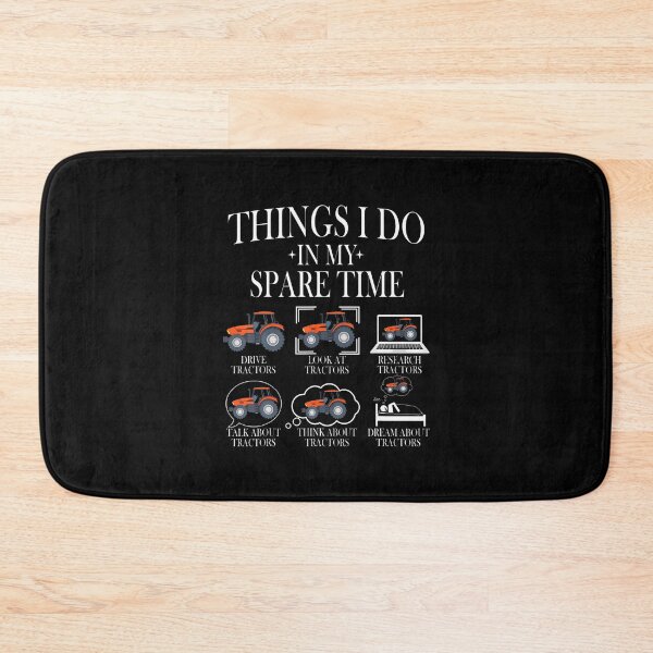 Item preview, Funny Tractors Lover 6 Things I Do In My Spare Time Tractor designed and sold by PaulaStokes2.