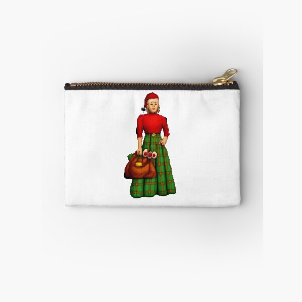 Item preview, Retro 8-Bit Christmas Mrs Claus Pixel Art Sticker | Holiday Fashion Pixel Character designed and sold by Gurjeetpixelart.