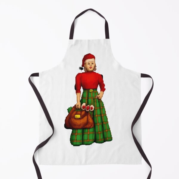 Item preview, Retro 8-Bit Christmas Mrs Claus Pixel Art Sticker | Holiday Fashion Pixel Character designed and sold by Gurjeetpixelart.