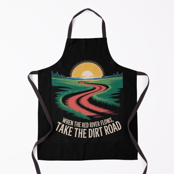 Item preview, When The red River Flows, take The Dirt Road Men Women designed and sold by countntenov.