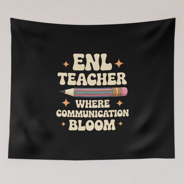 Item preview, Where Communication Bloom, ENL Teacher Language Teaching designed and sold by countntenov.