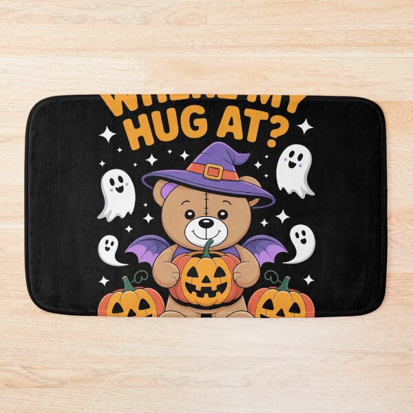 Item preview, Where My Hug at Cute Halloween Teddy Bear Spooky Season designed and sold by countntenov.