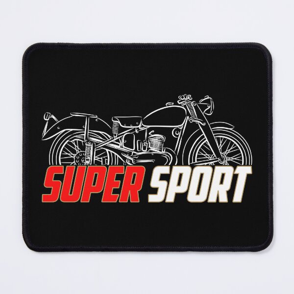 Item preview, Motorcycle Moto Morini 125 Super Sport 1948-1949, biker designed and sold by ThrottleArts.